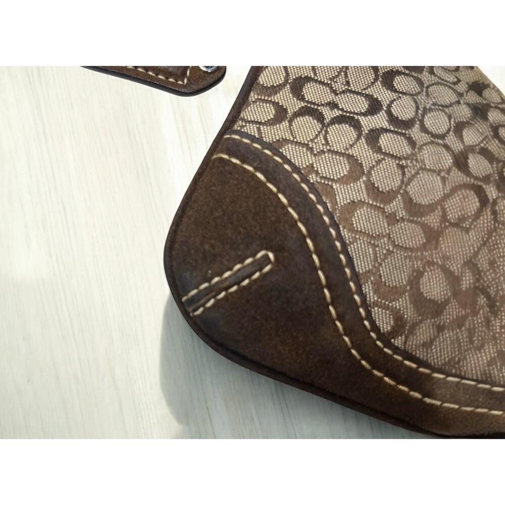 Vintage Coach 1460 Soho Mini Signature Hobo & 6319 Small Wristlet - Picture 12 of 15